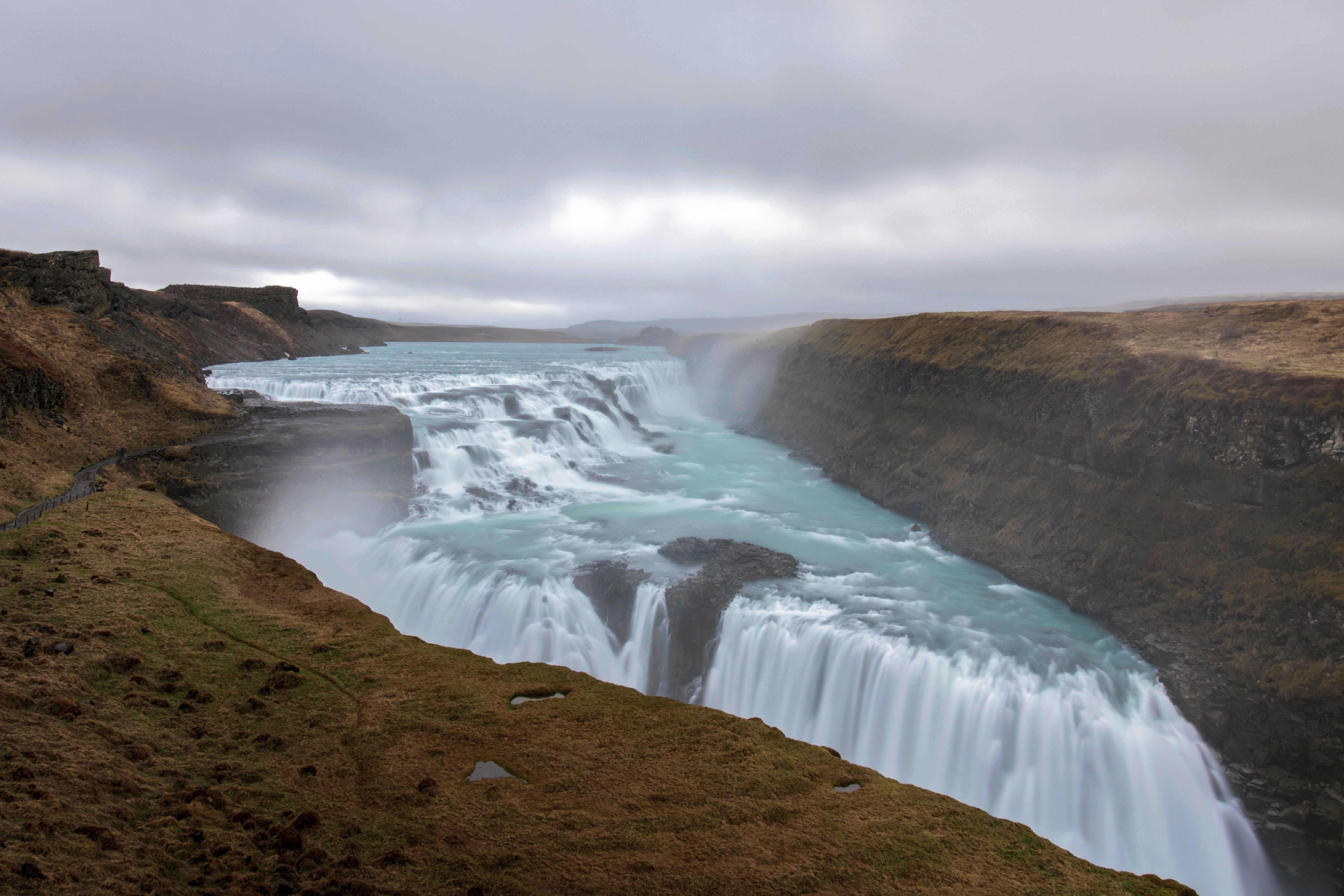 Gullfoss waterfall